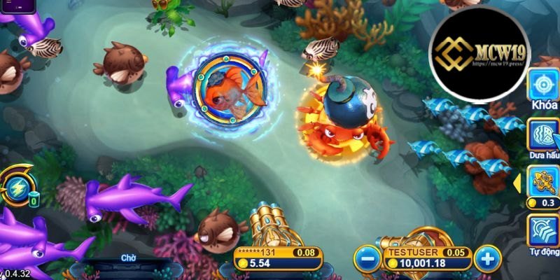 Giao diện game bắt mắt và âm thanh sống động